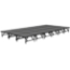 Staging 101 12'x24' Portable Stage with Wheels, 16"-24" High (4'x4' Units)  - SDS44-28816