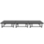 Staging 101 4'x12' Portable Stage with Wheels, 16"-24" High (4'x4' Units)  - SDS44-4816