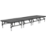 Staging 101 4'x16' Portable Stage with Wheels, 24"-32" High (4'x4' Units) - SDS44-6432-4X16