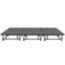 Staging 101 8'x12' Portable Stage with Wheels, 16"-24" High (4'x4' Units) - SDS44-9616