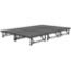 Staging 101 8'x12' Portable Stage with Wheels, 16"-24" High (4'x4' Units) - SDS44-9616