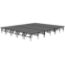 Staging 101 20'x24' Portable Stage, 24"-32" Adjustable Height - SDS48032