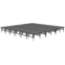 Staging 101 24'x24' Portable Stage, 24"-32" Adjustable Height - SDS57632
