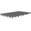 Staging 101 20'x32' Portable Stage, 16"-24" Adjustable Height - SDS64016-20X32