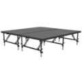 Staging 101 8'x8' Portable Stage, 24"-32" Adjustable Height