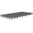 Staging 101 20'x40' Portable Stage, 24"-32" Adjustable Height - SDS80032