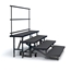 Staging 101 4-Tier Wedge Folding Choral Riser with Guard Rail - SF4WCCGR-SF4WCIGR