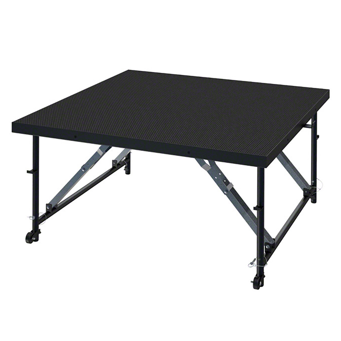 4 Leg Panel Staging 101 SP4FT2432CW/SP4FT2432IW 4'x4' Stage Panel 24