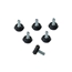 Staging 101 Screw-in Rubber Feet for Stage Legs (6-pack) - SRFEET6