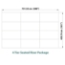 Staging 101 4-Tier Straight Seated Riser System - 24' Long (fits 48 Chairs) - SSS-4SR