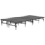 Staging 101 8'x16' Portable Stage, 16"-24" Adjustable Height - STAGE12816