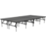 Staging 101 8'x16' Portable Stage, 24"-32" Adjustable Height - STAGE12832