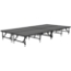 Staging 101 8'x16' Portable Stage, 24"-32" Adjustable Height - STAGE12832