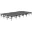 Staging 101 12'x24' Portable Stage, 24"-32" Adjustable Height - STAGE28832