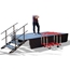 TotalPackage™ Dual-Height Portable Stage Kit, 8'x12' - TPDH812