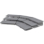 Staging 101 3-Tier Seated Riser System - 24' Long (fits 36 Chairs) - SWS-3SR