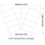Staging 101 4-Tier Seated Riser System - 27' Long (fits 44 Chairs) - SWS-4SR