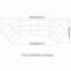 Staging 101 3-Tier Seated Riser System - 47' Long (fits 66 Chairs) - SWSHSWS-3SR