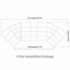 Staging 101 4-Tier Seated Riser System - 53' Long (fits 94 Chairs) - SWSHSWS-4SR