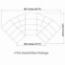 Staging 101 4-Tier Seated Riser System - 41' Long (fits 70 Chairs) - SWSWS-4SR