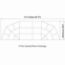 Staging 101 3-Tier Seated Riser System - 35' Long (fits 42 Chairs) - WWSHWW-3SR