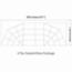 Staging 101 4-Tier Seated Riser System - 42' Long (fits 68 Chairs) - WWSHWW-4SR