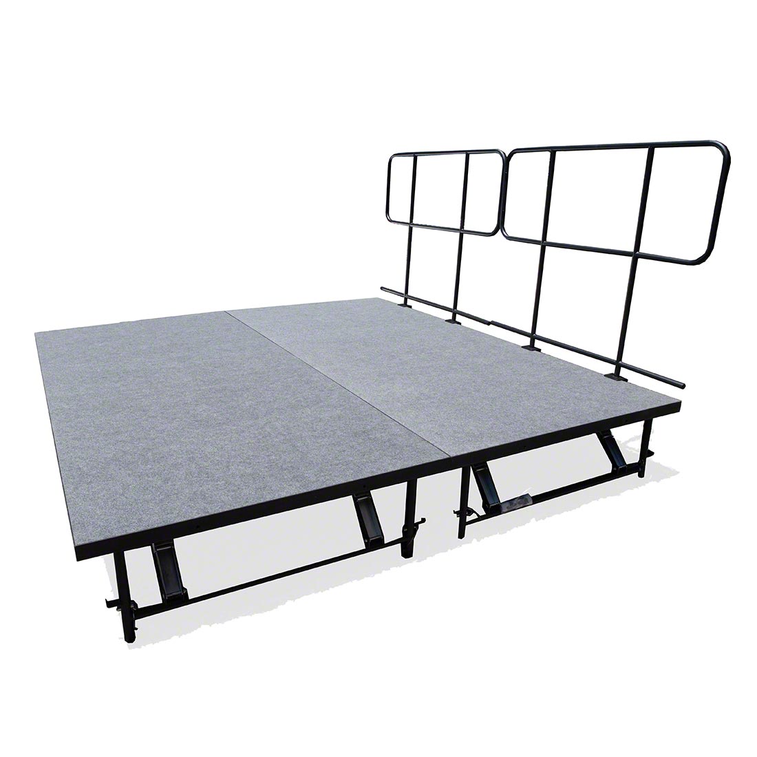 Staging 101 SGRAIL4 4' Stage Guard Rails (2pk) | StageDrop