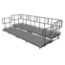Staging 101 Side Guard Rail Package for 2-Tier Seated Risers - S2SGRAIL