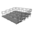 Staging 101 Side Guard Rail Package for 4-Tier Seated Risers - S4SGRAIL