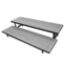 Staging 101 2-Tier Straight Standing Choral Risers - S2SC
