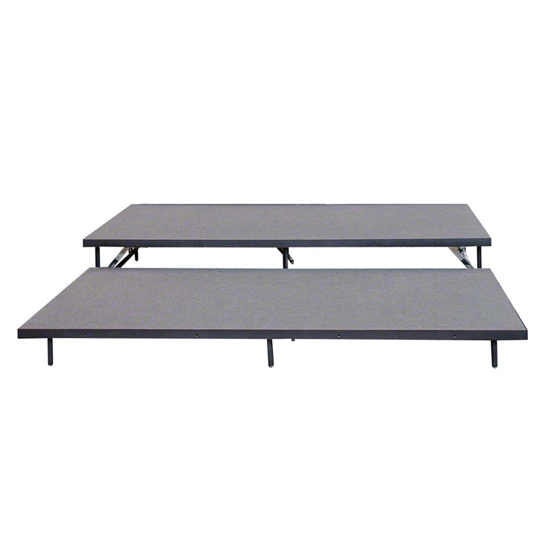 Staging 101 2-Tier Straight Seated Band Risers S2SSC/S2SSI | StageDrop