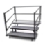 Staging 101 Side Guard Rail for Tiered Choral Risers (2-pack) - SCRSGRD
