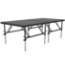 Staging 101 4'x8' Portable Stage with Wheels, 24"-32" High (4'x4' Units) - SDS44-3232