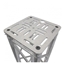 ProX F34 Square Truss Top Plate w/Twist Locks for Totems, 12"x12" - PRX-XT-BP12AH