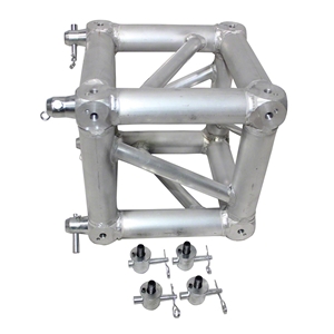 ProX F34 Square Truss 6-Way Junction Block with 8 Half Conical Couplers ST-UJB-12, ST-UJB-12, AL34BOX, global truss, euro truss, eurotruss, dura truss, duratruss