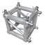ProX F34 Square Truss 6-Way Junction Block with 8 Half Conical Couplers - PRX-XT-JB6W-2W