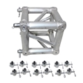 ProX F34 Square Truss 6-Way Junction Block with 16 Half Conical Couplers