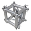 ProX F34 Square Truss 6-Way Junction Block with 16 Half Conical Couplers - PRX-XT-JB6W-4W