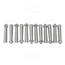 ProX Truss Tapered Shear Pin w/ Threaded Tip and Nut (12-Pack) - PRX-XT-SPN12