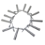 ProX Truss Connector Pin and Safety Clip Set (12 sets) - PRX-XT-SPX12