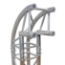 ProX F34 Square Truss 2-Way 90 Degree Vertical Rounded Corner Junction - PRX-XT-SQ164-2W90-RC