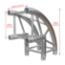 ProX F34 Square Truss 2-Way 90 Degree Vertical Rounded Corner Junction - PRX-XT-SQ164-2W90-RC