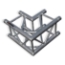 ProX F34 Square Truss Junction Corner 2-Way 90-Degree - PRX-XT-SQ1642W90