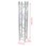ProX K-Truss F34 Economy Square Truss Straight Segment - 1.5 Meter - PRX-KT-F34SQ492