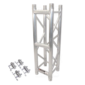ProX F34 Pro Square Truss Ladder Straight Segment - 1 Meter global truss, euro truss, eurotruss, dura truss, duratruss