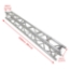 ProX F34 Pro Square Truss Ladder Straight Segment - 2.5 Meter - PRX-XT-SQPL820