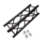 ProX F34 Square Truss Straight Segment Matte Black - 1 Meter - PRX-XT-SQ328BLK
