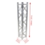 ProX F34 Square Truss Straight Segment - 1.5 Meter - PRX-XT-SQ492