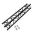 ProX F34 Square Truss Straight Segment Matte Black - 2 Meter - PRX-XT-SQ656BLK