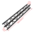 ProX F34 Square Truss Straight Segment Matte Black - 2.5 Meter - PRX-XT-SQ820BLK
